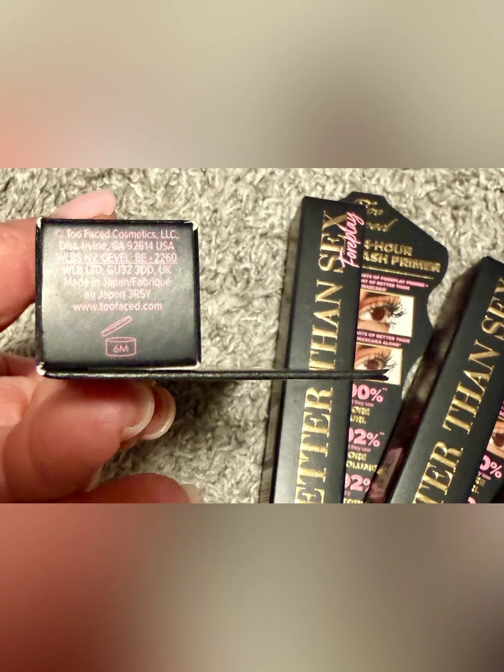 Too Faced Better Than Sex Foreplay Lash Primer 💖 BRAND NEW IN BOX